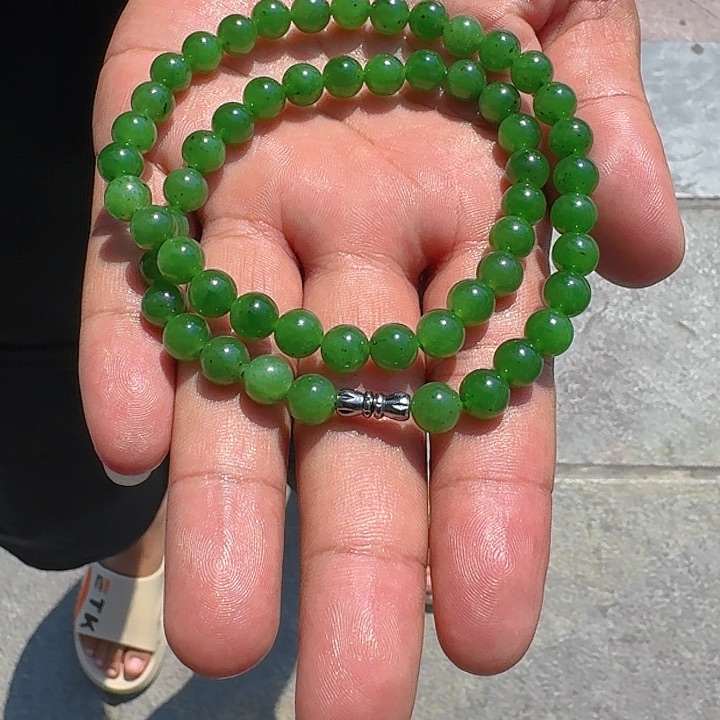 和田玉未镶嵌颈饰卡8