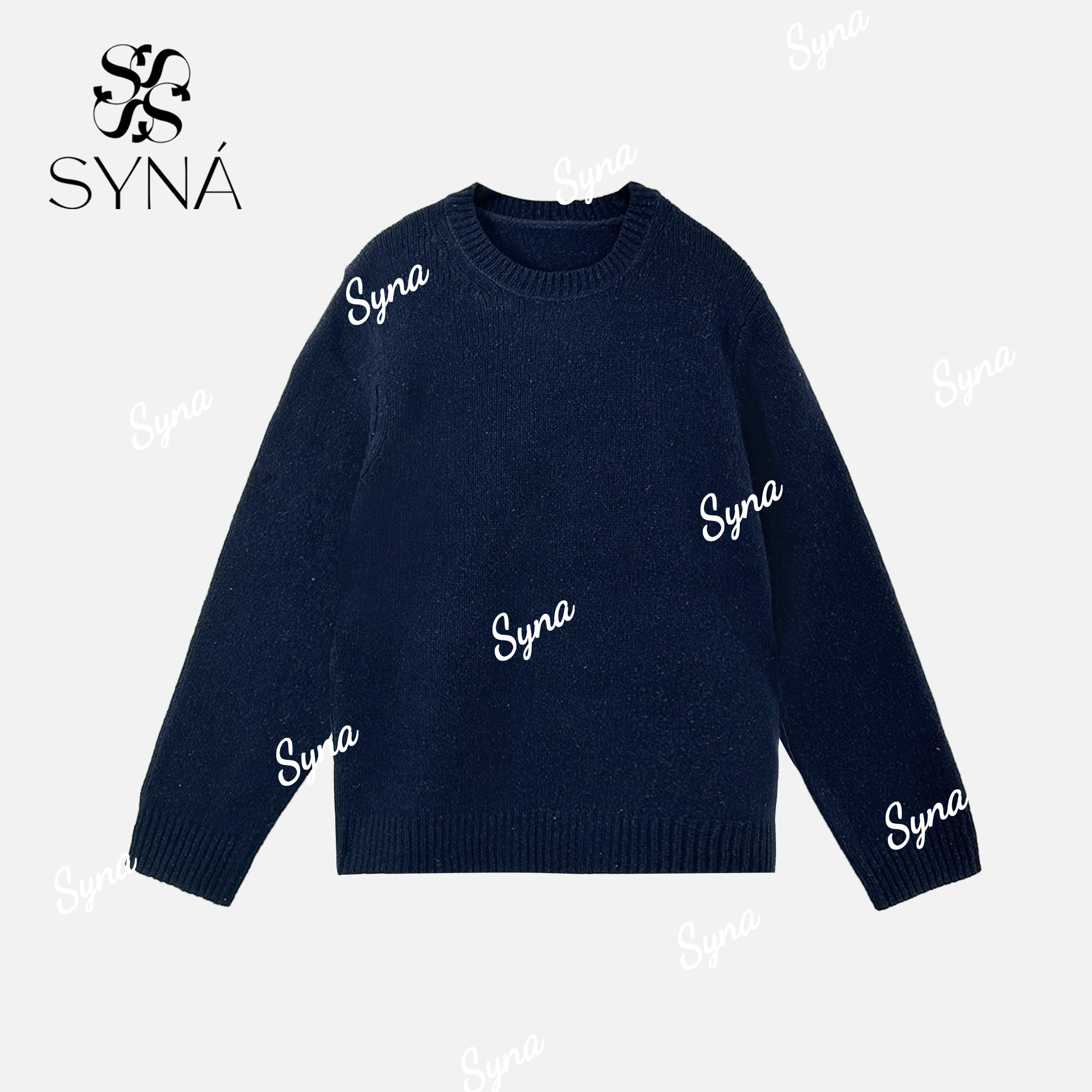 希娜『揉碎的月光』绵羊毛+桑蚕丝细腻奢宠纹理针织毛衣/套装