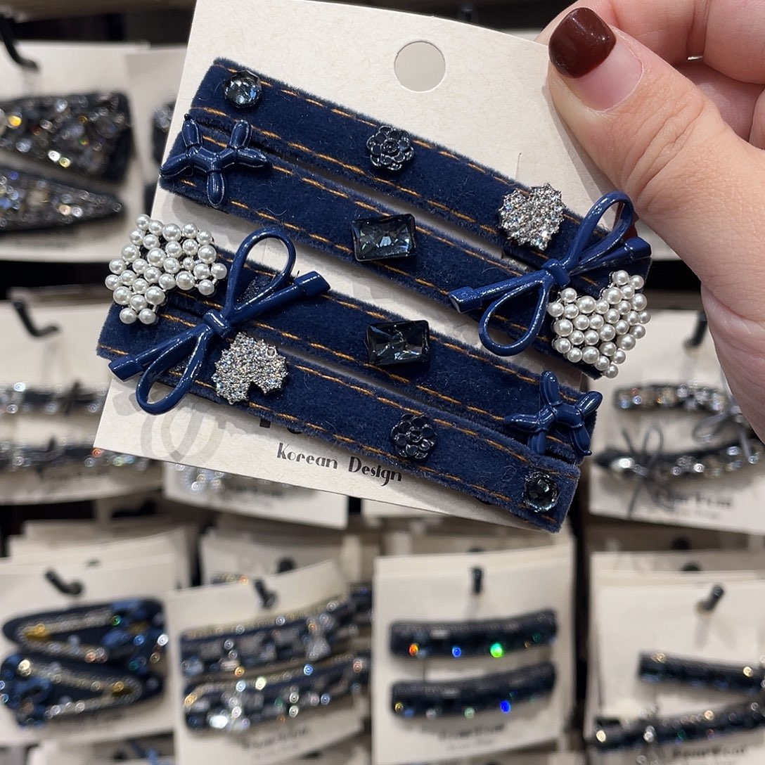 布艺非金属拜拜夹