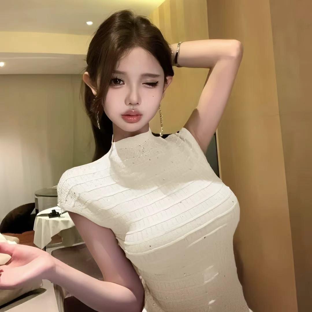 贵绫【银河碎片】修身常规款宽松型背心夏装打底常规时尚墟生美学