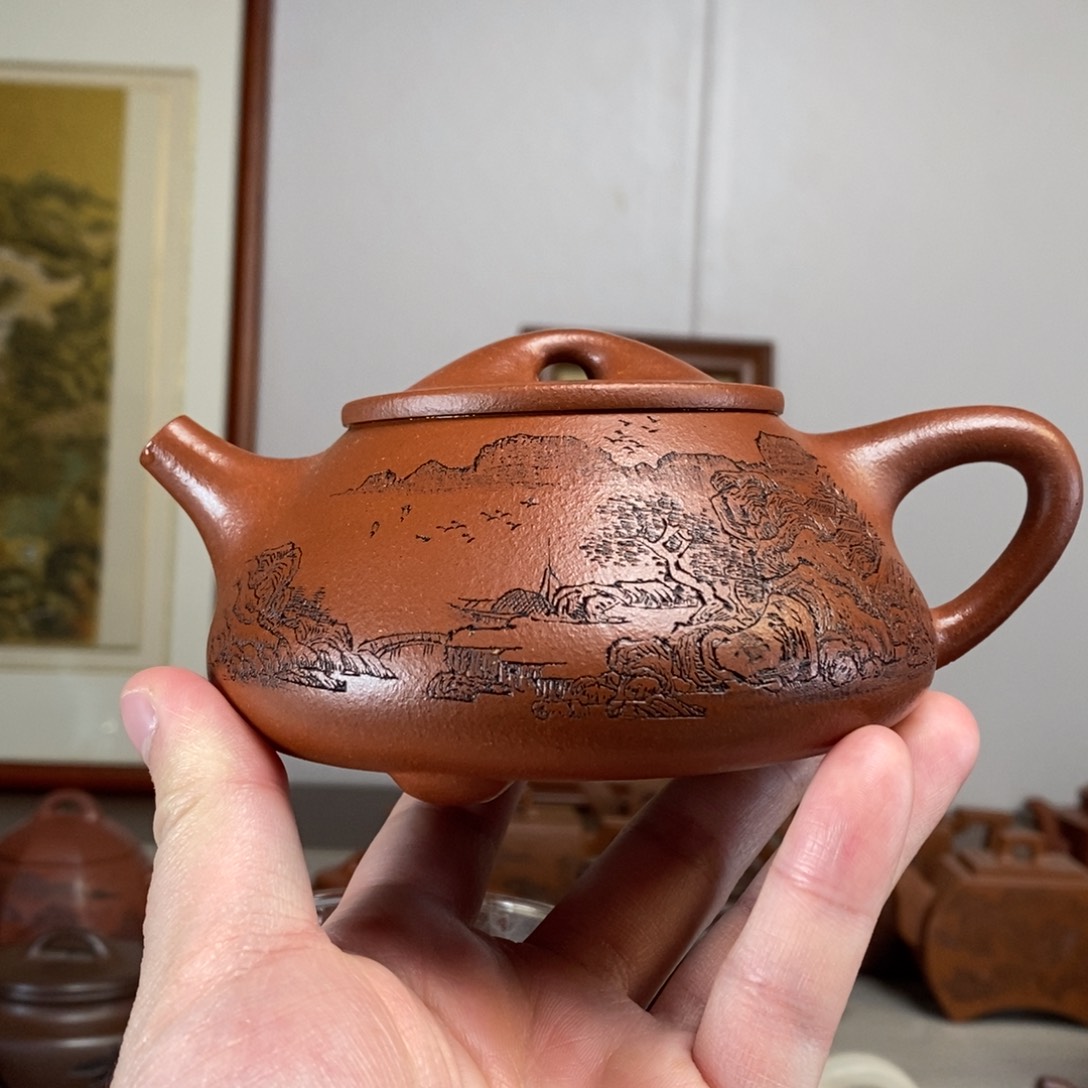 茶壶紫砂原矿泥料传统工艺制作