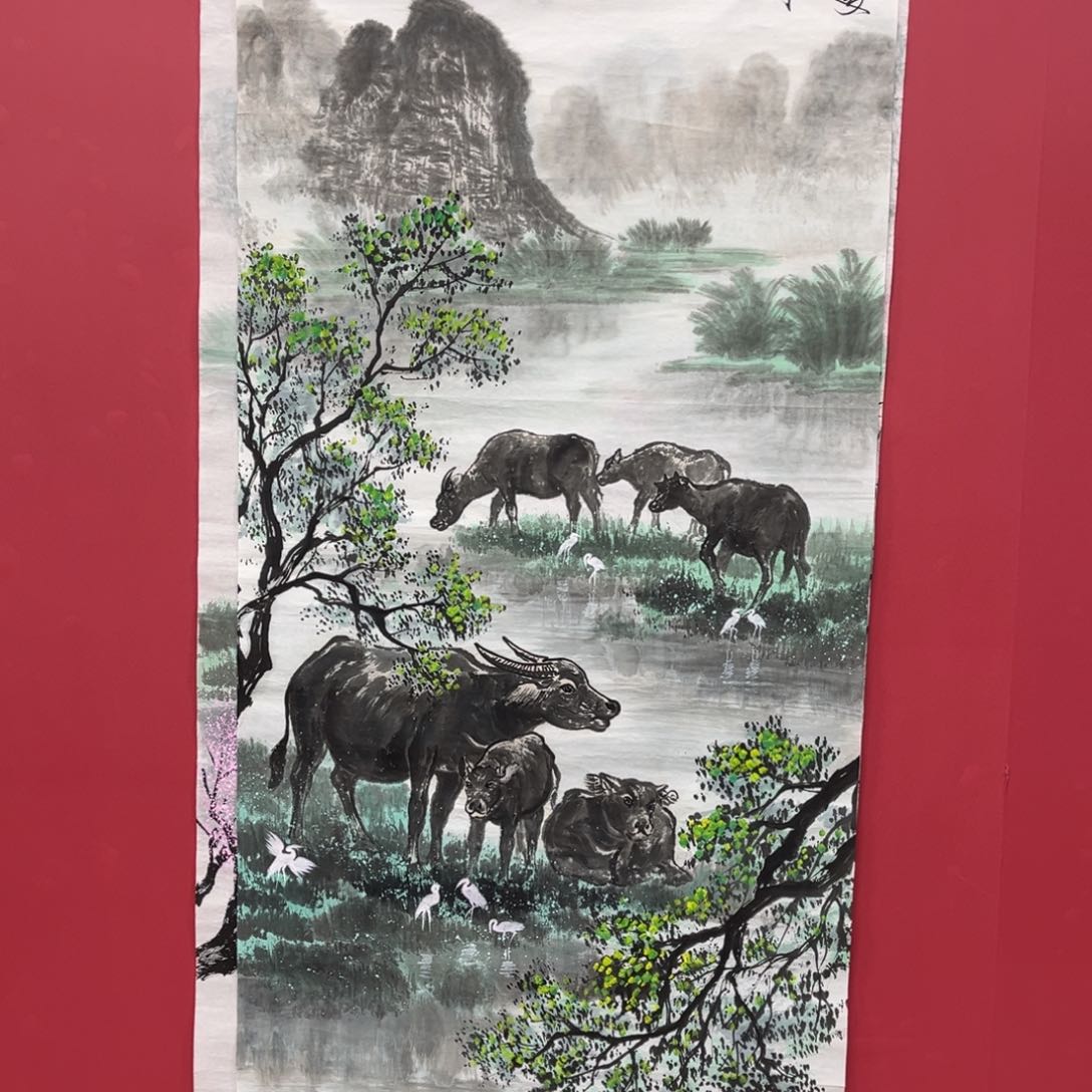 国画国画作品集一个由