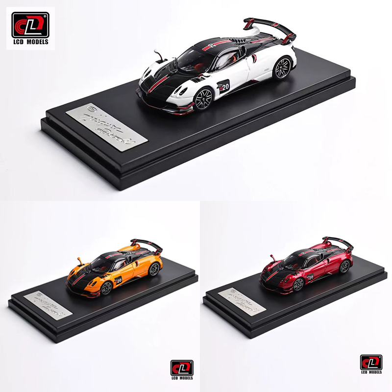 LCD 1:64 帕加尼花雅敞篷 Pagani Huayra 仿真合金跑车模型多色