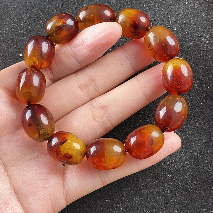 琥珀未镶嵌珠宝奇石