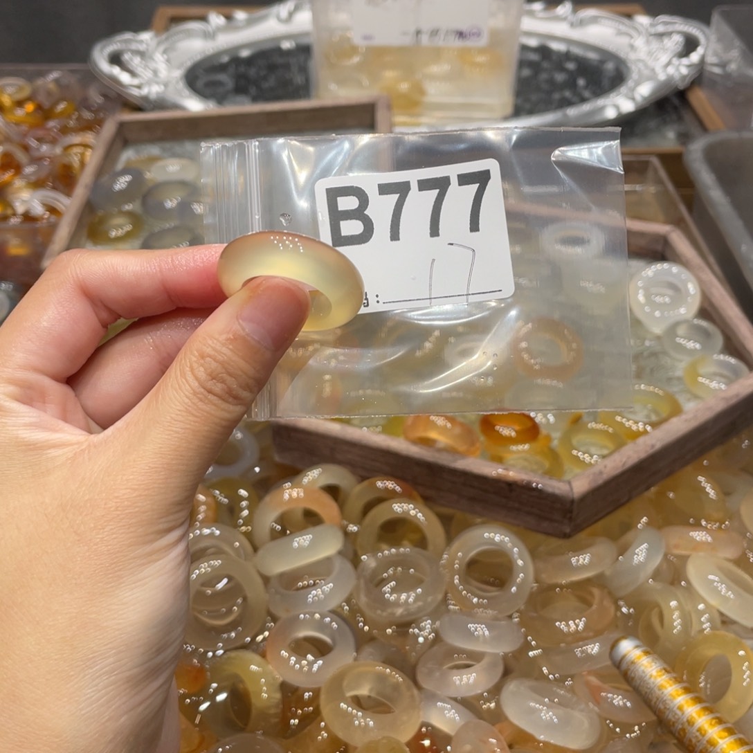 玛瑙/玉髓未镶嵌戒指777