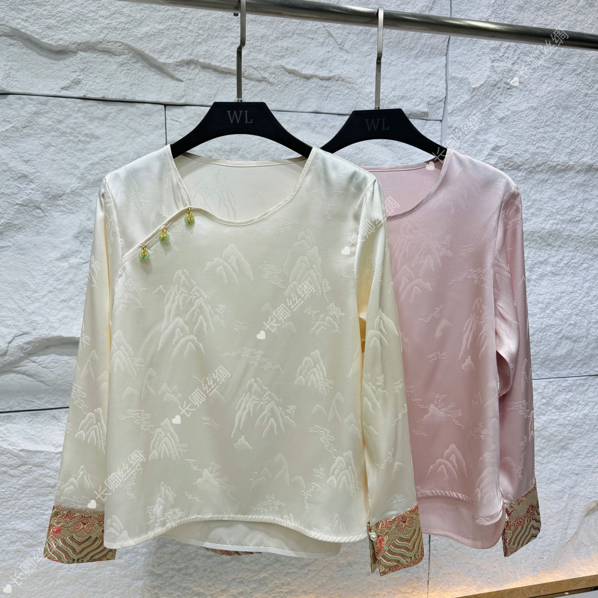 【倾云】原创设计师新中式上衣女外套长袖小衫百搭 KM11120