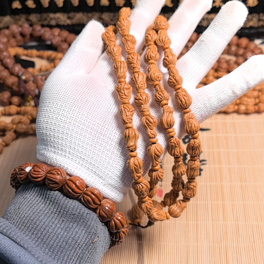 桃核吊坠花生脖挂桃核