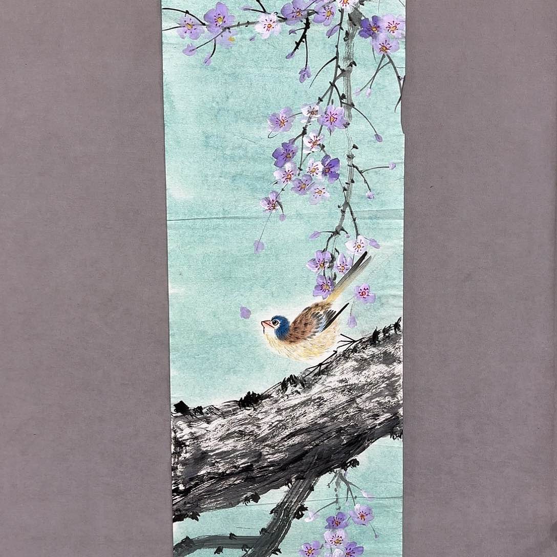 国画国画纯手绘作品请放心去藏