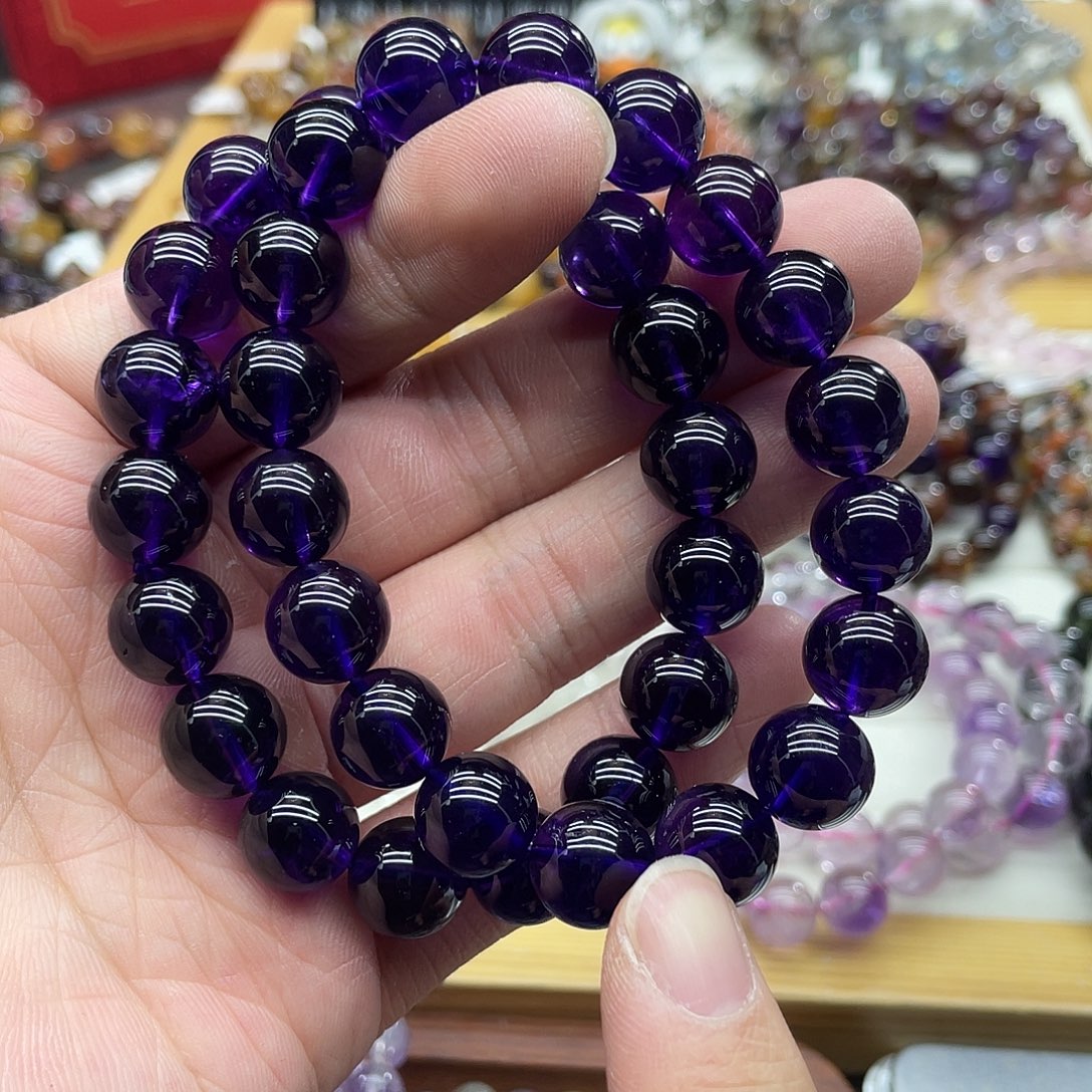 水晶未镶嵌手链多样性发货发一条