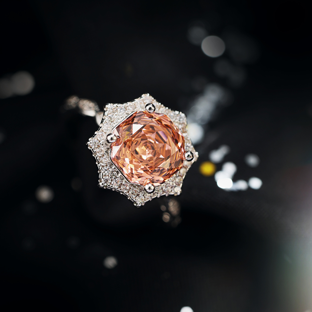 轻奢小众时尚设计感糖果色系星芒戒指 WJ-002