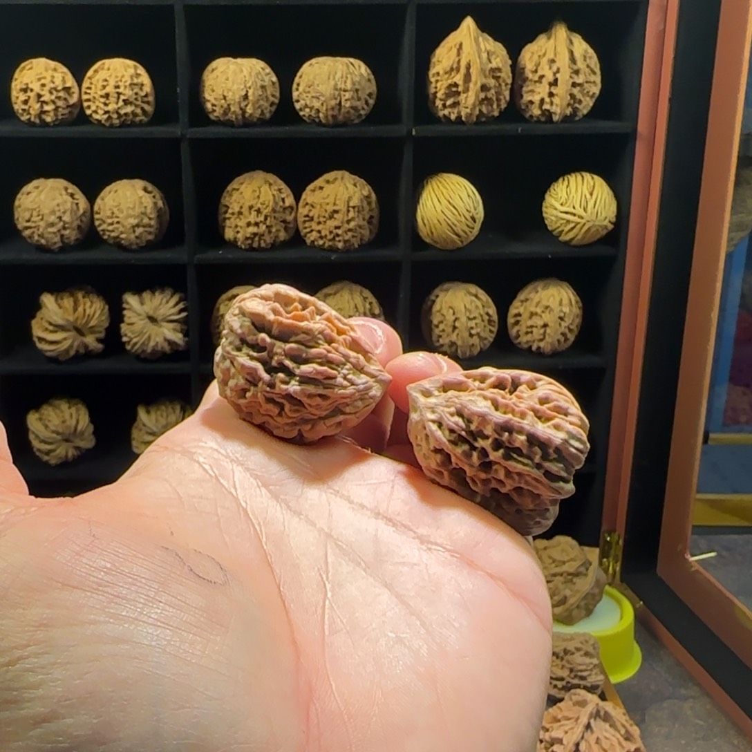 丿***九桃核吊坠全品异形南疆石