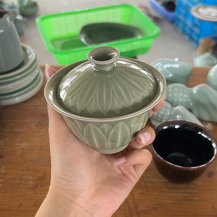 小米茶器龙泉青瓷