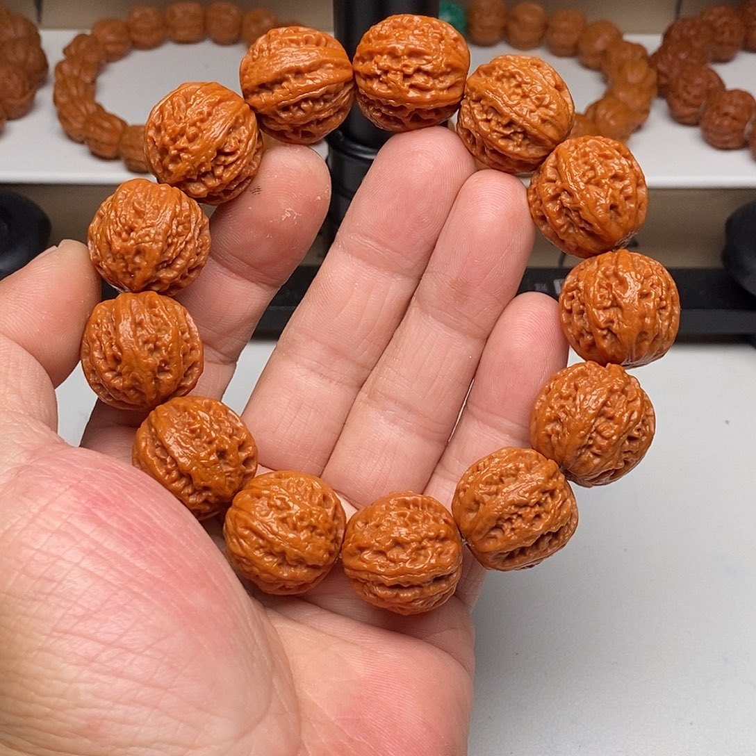 木质文玩核桃2.2珊瑚纹
