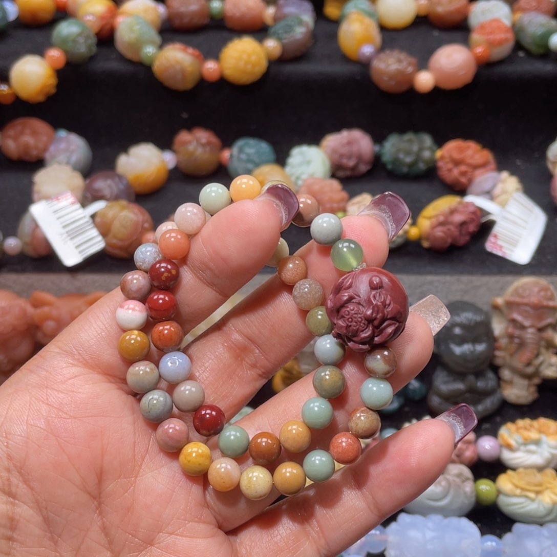 石英质玉手链未镶嵌