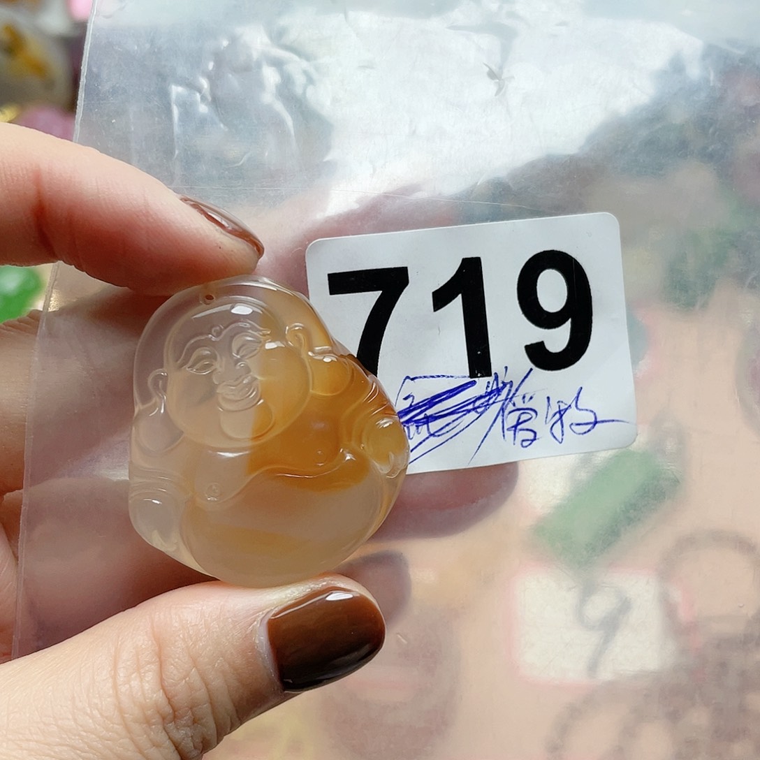 合金颈饰玛瑙/玉髓荔**.