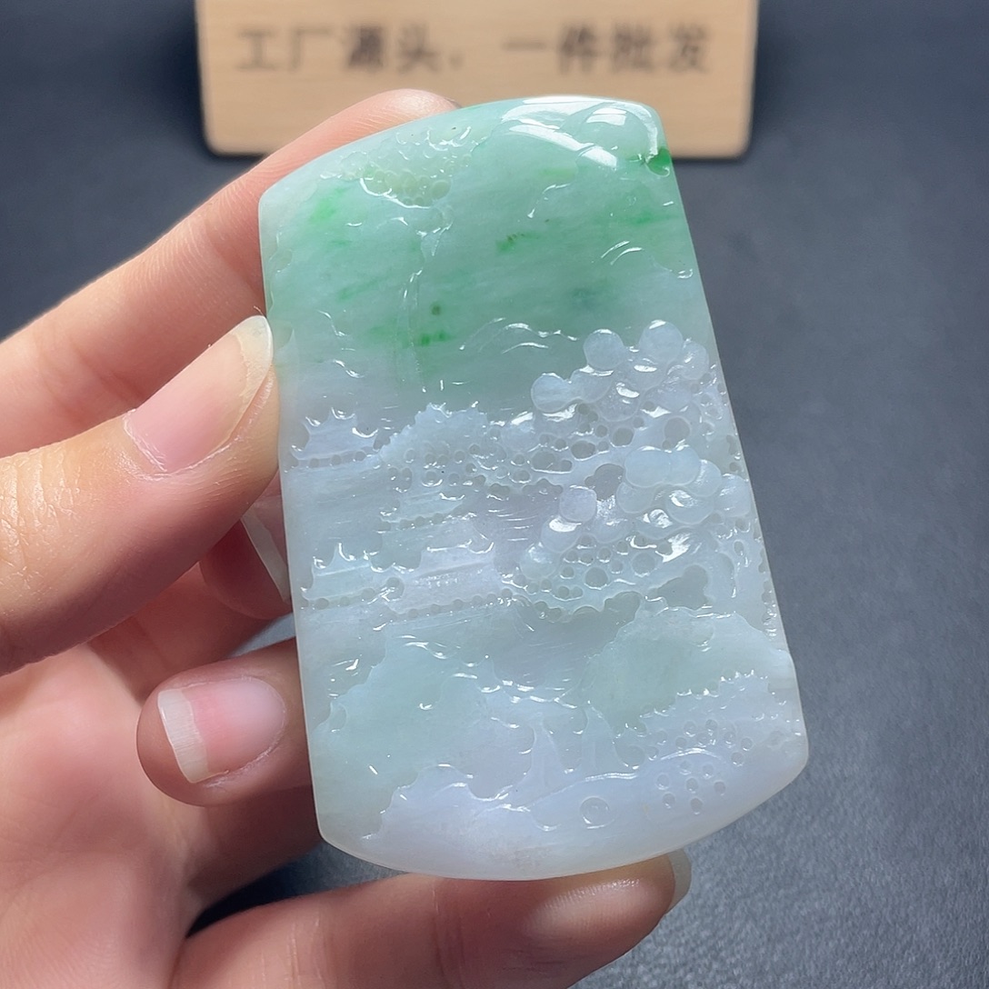 翡翠未镶嵌颈饰天然翡翠1111111