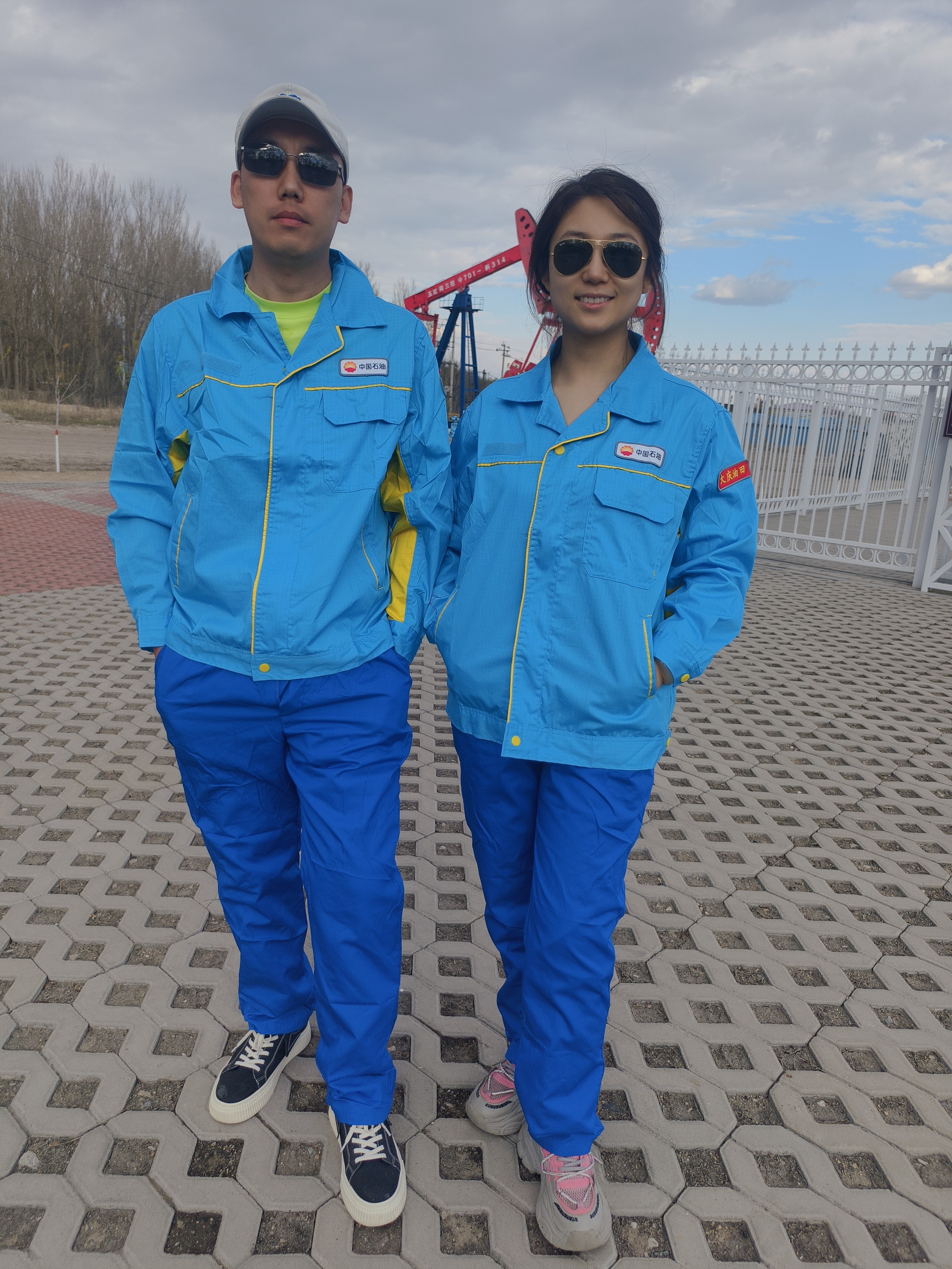 中石油正品加油站工作服套装/夏季/新款/防静电/轻薄透气