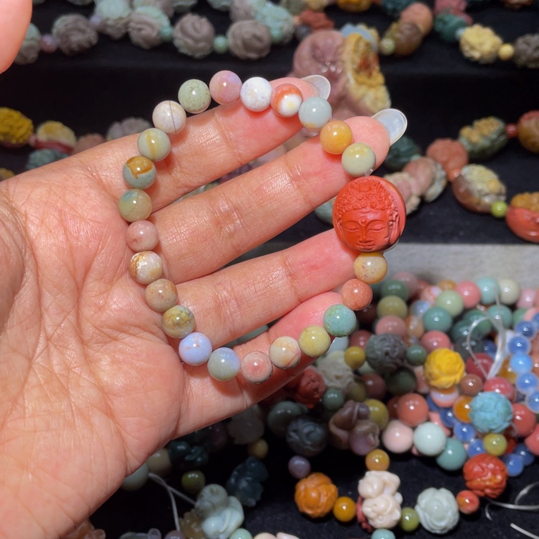 石英质玉未镶嵌手链