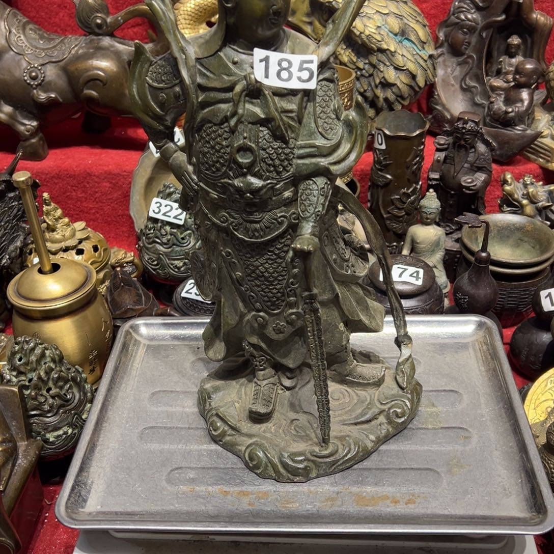 随***1黄铜摆件，文房摆件