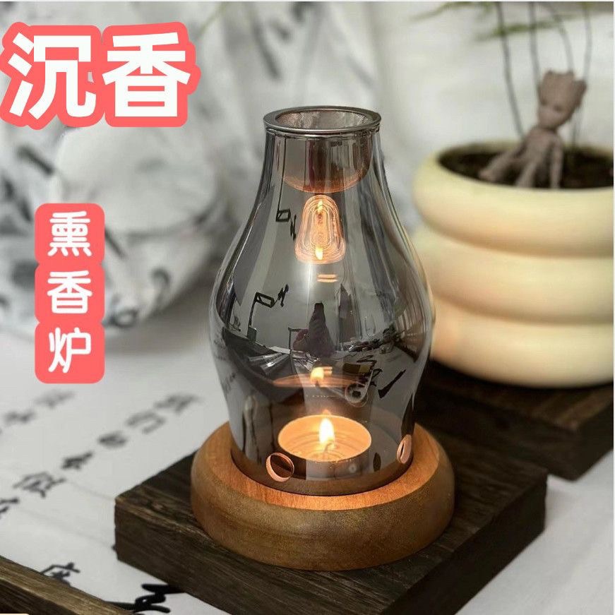  可使用檀天然香料的蜡烛香灯