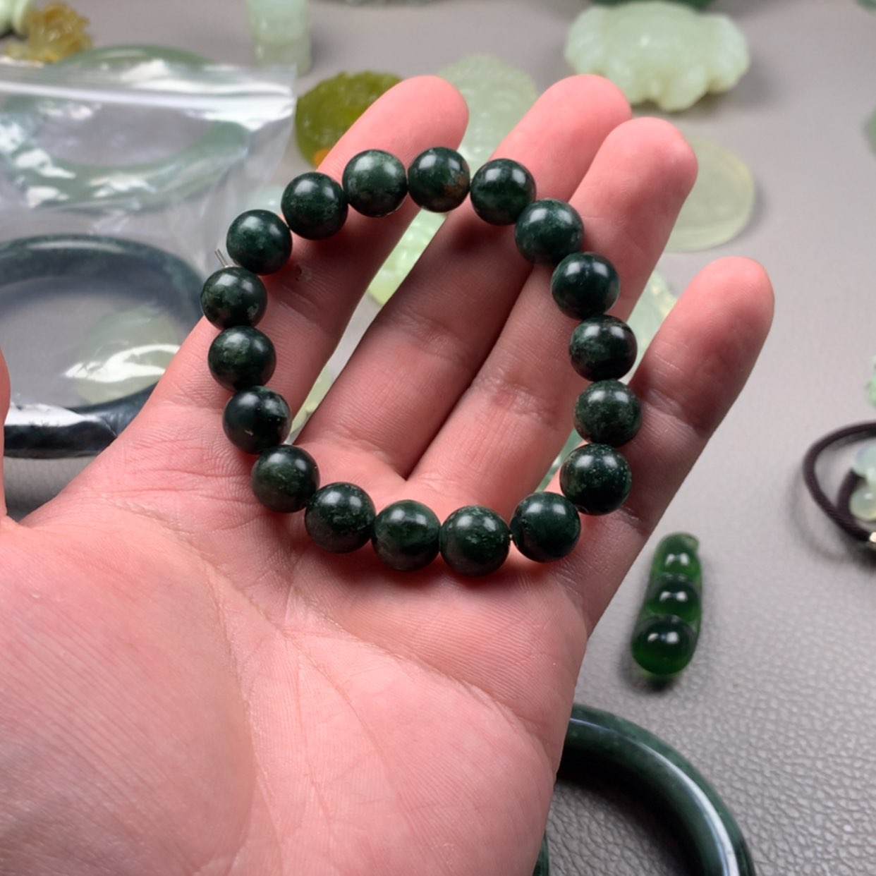 【闪购商品】蛇纹石玉未镶嵌岫玉