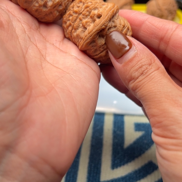 桃核吊坠文玩雪麒麟42