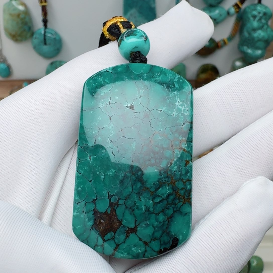 绿松石原矿绿松石合金蛛*帅