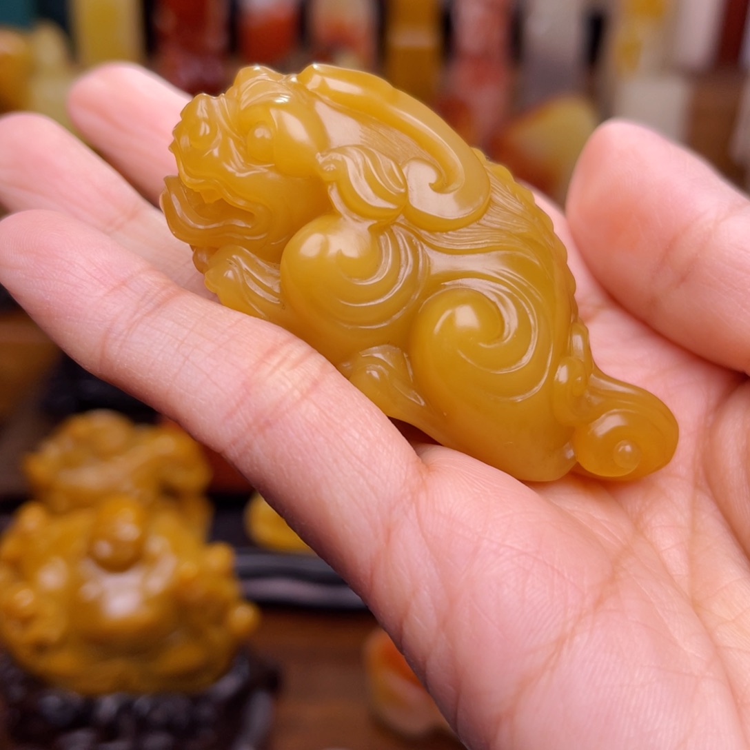 寿山石北部田黄石