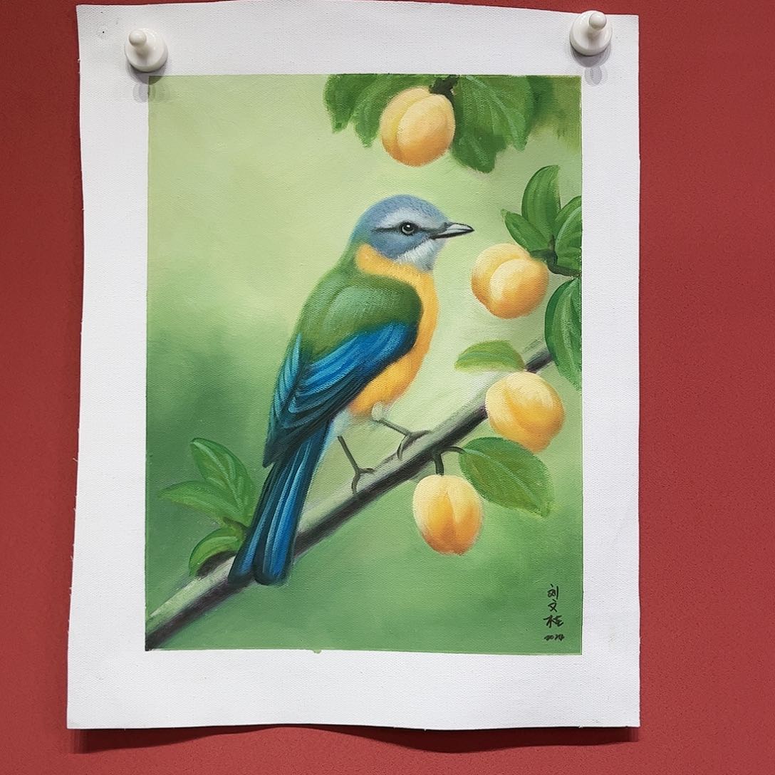 油画刘文桂油画作品