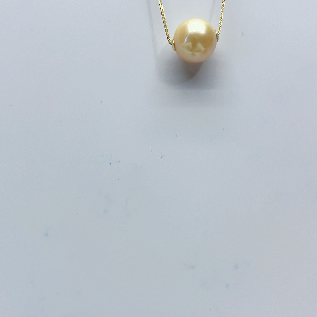 海水珍珠颈饰银S925镶嵌