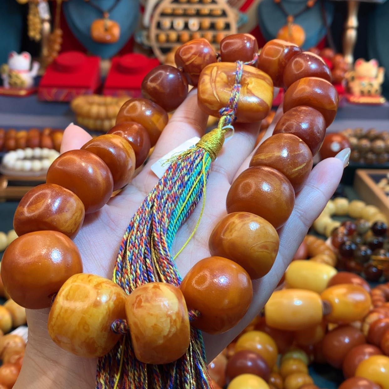 【闪购商品】蜜蜡手串未镶嵌蜜蜡手串