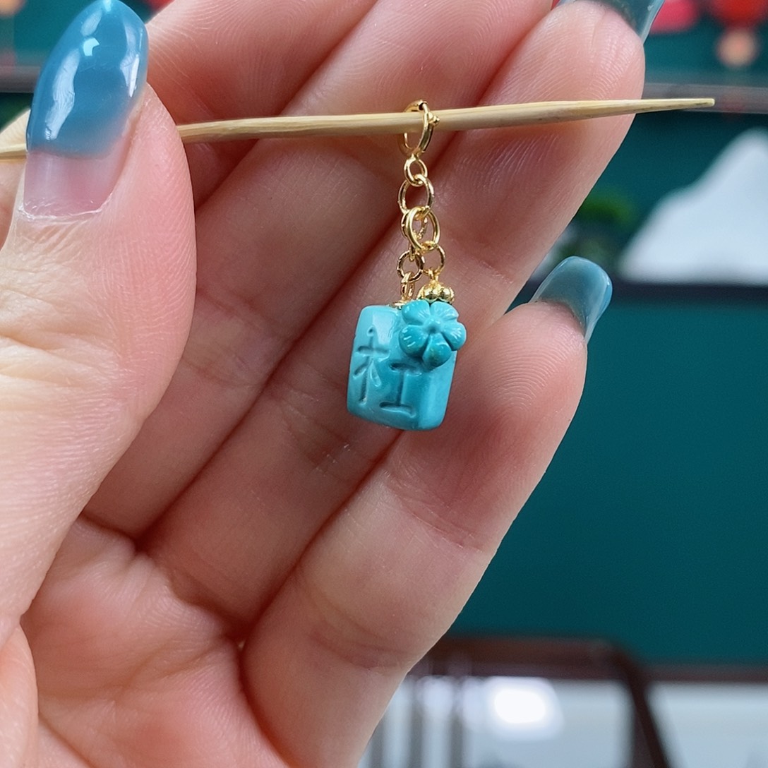 绿松石珠宝奇石未镶嵌