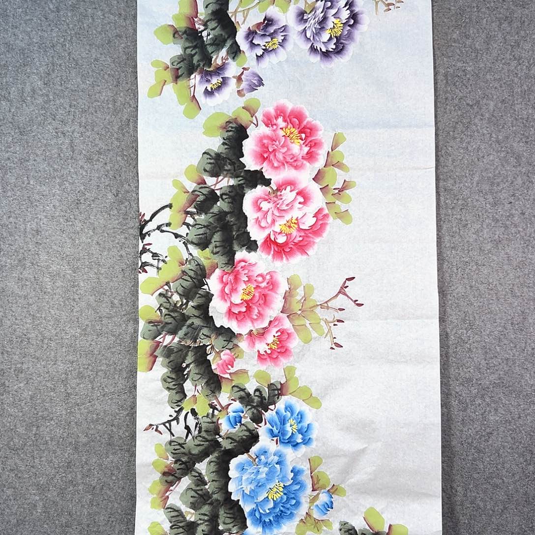 国画476 牡丹等植物资源和野生