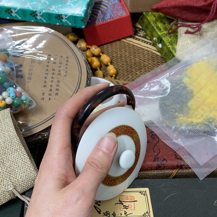 瓷片哈中古工艺品树脂