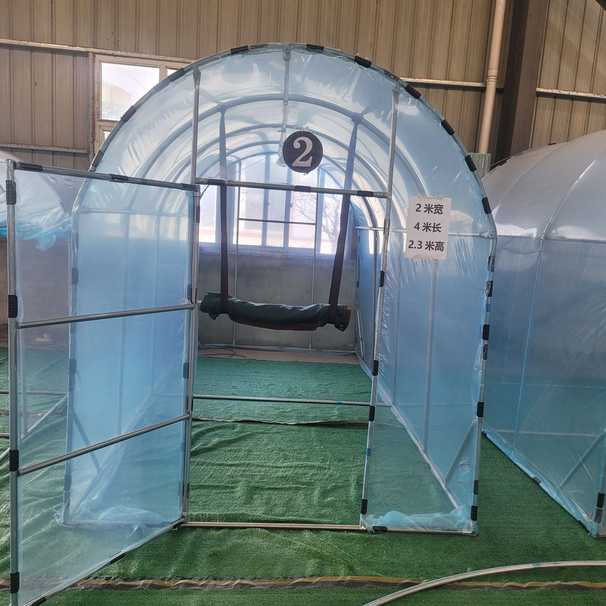 家用塑料棚骨架种植多肉养殖保暖防水庭院室外小型植物简易暖棚