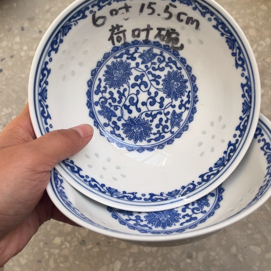 陶摆件景德镇高温细白瓷餐具