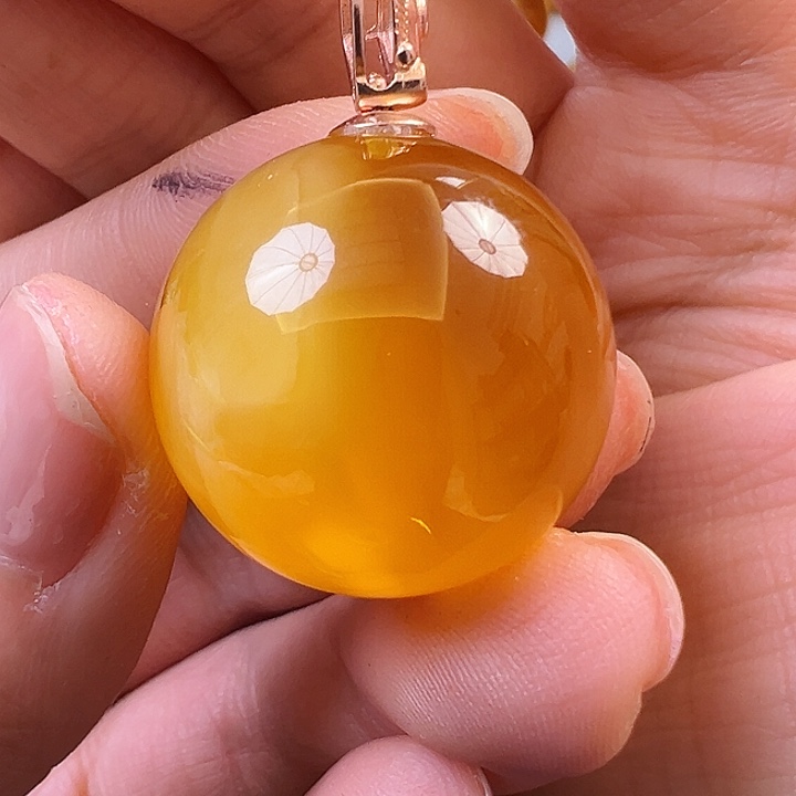 蜜蜡颈饰未镶嵌蜜蜡