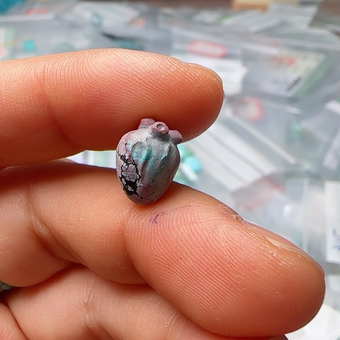 绿松石珠宝半成品未镶嵌