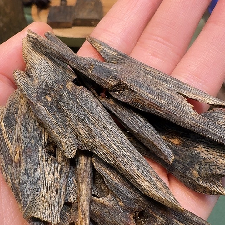 沉香沉香碎屑海南高端老棋楠汝湖树心油老料20克