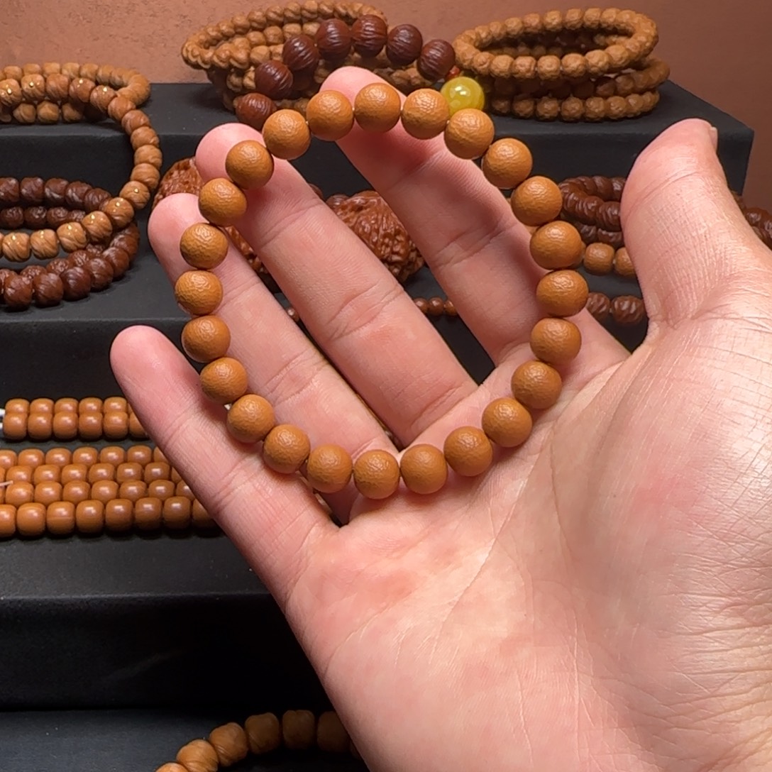 猴头核桃手串圆满小青柑