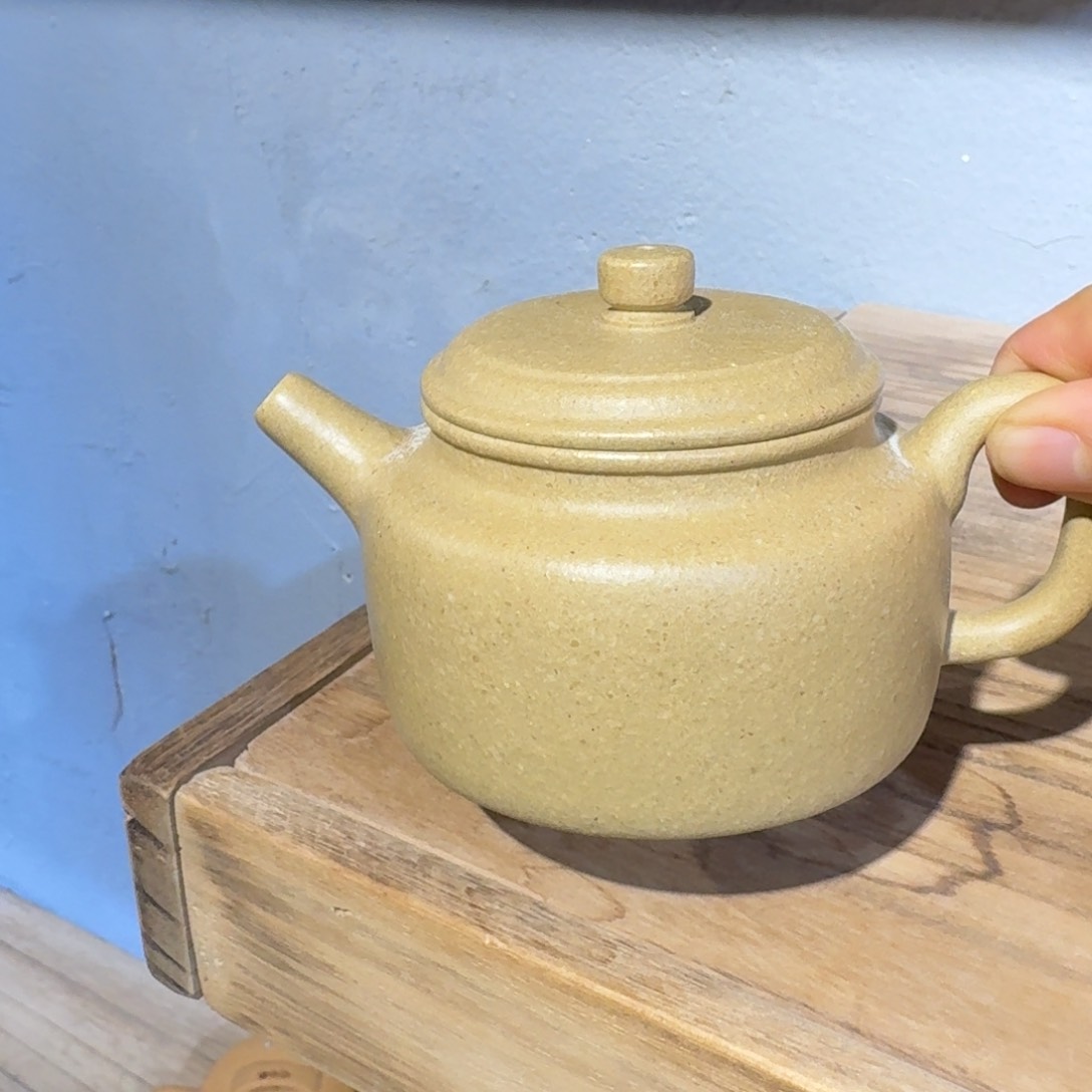 本山绿泥茶壶梨皮200毫升