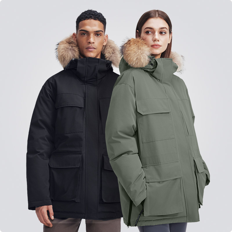 HIGHROCK/天石【男女同款】户外机能派克服运动连帽保暖加厚GT437