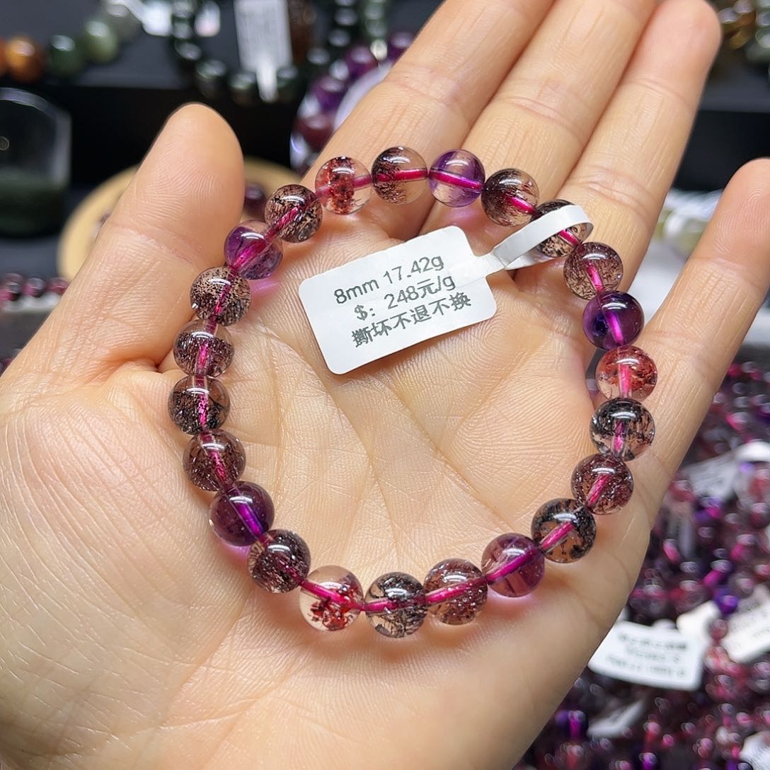 水晶手链未镶嵌小*金