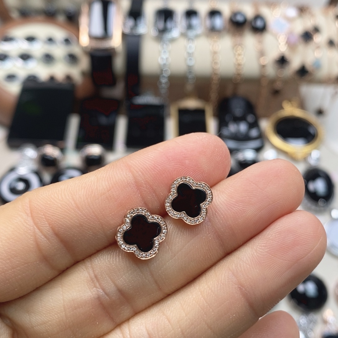 翡翠18K金镶嵌耳饰