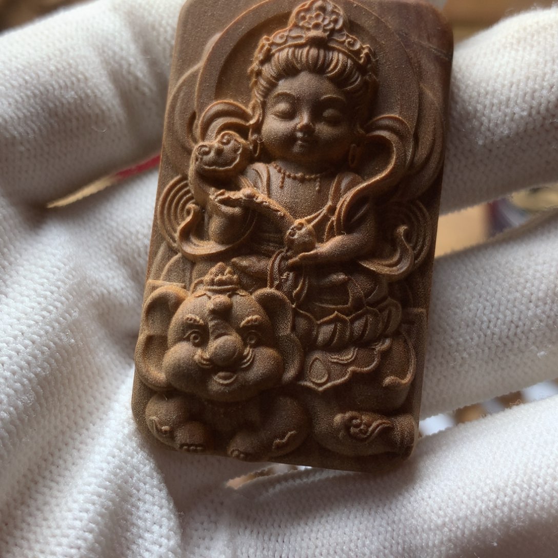 檀香木手串/手链531瑕疵印度迈索尔老山檀香