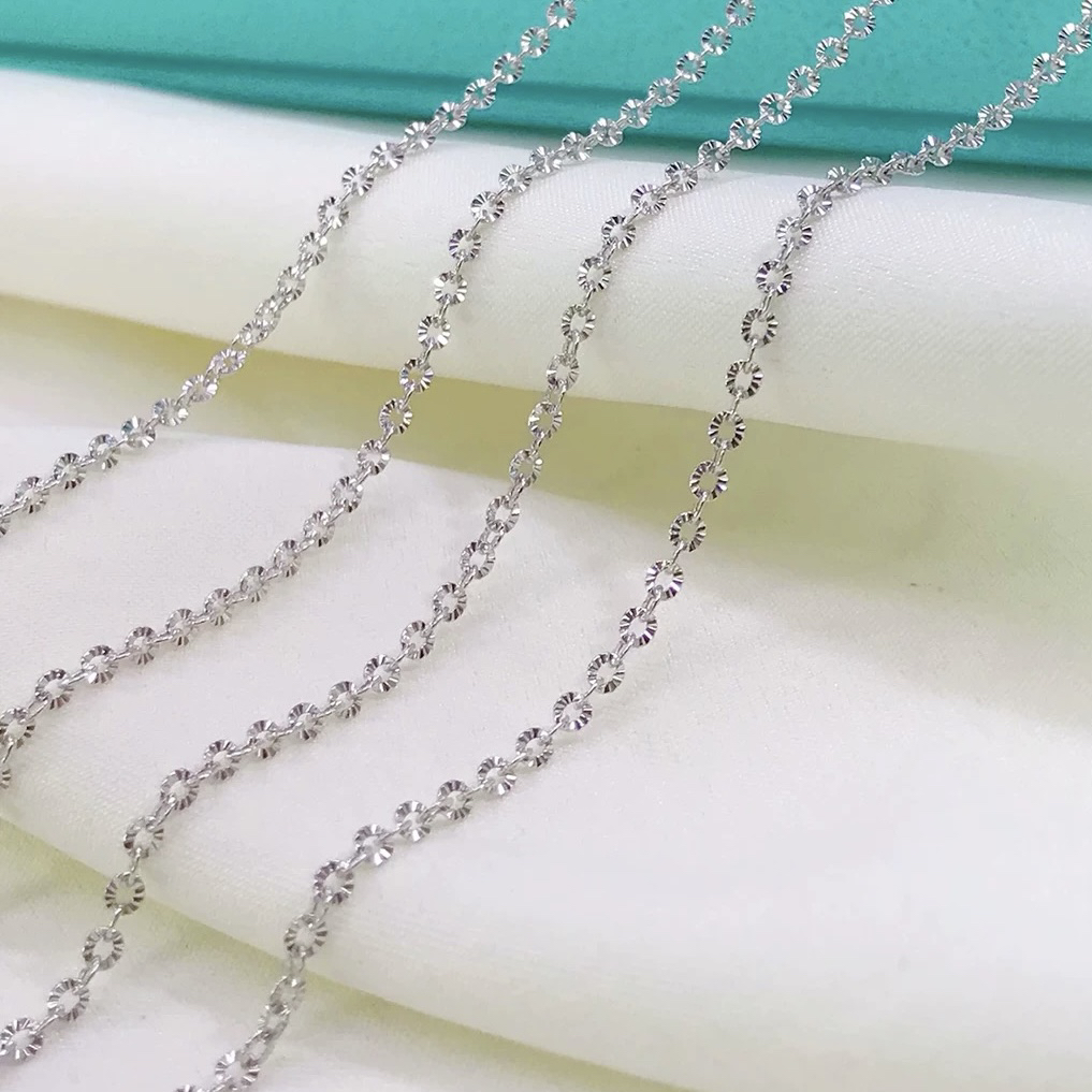 链子足银 足银精工太阳花单链A140