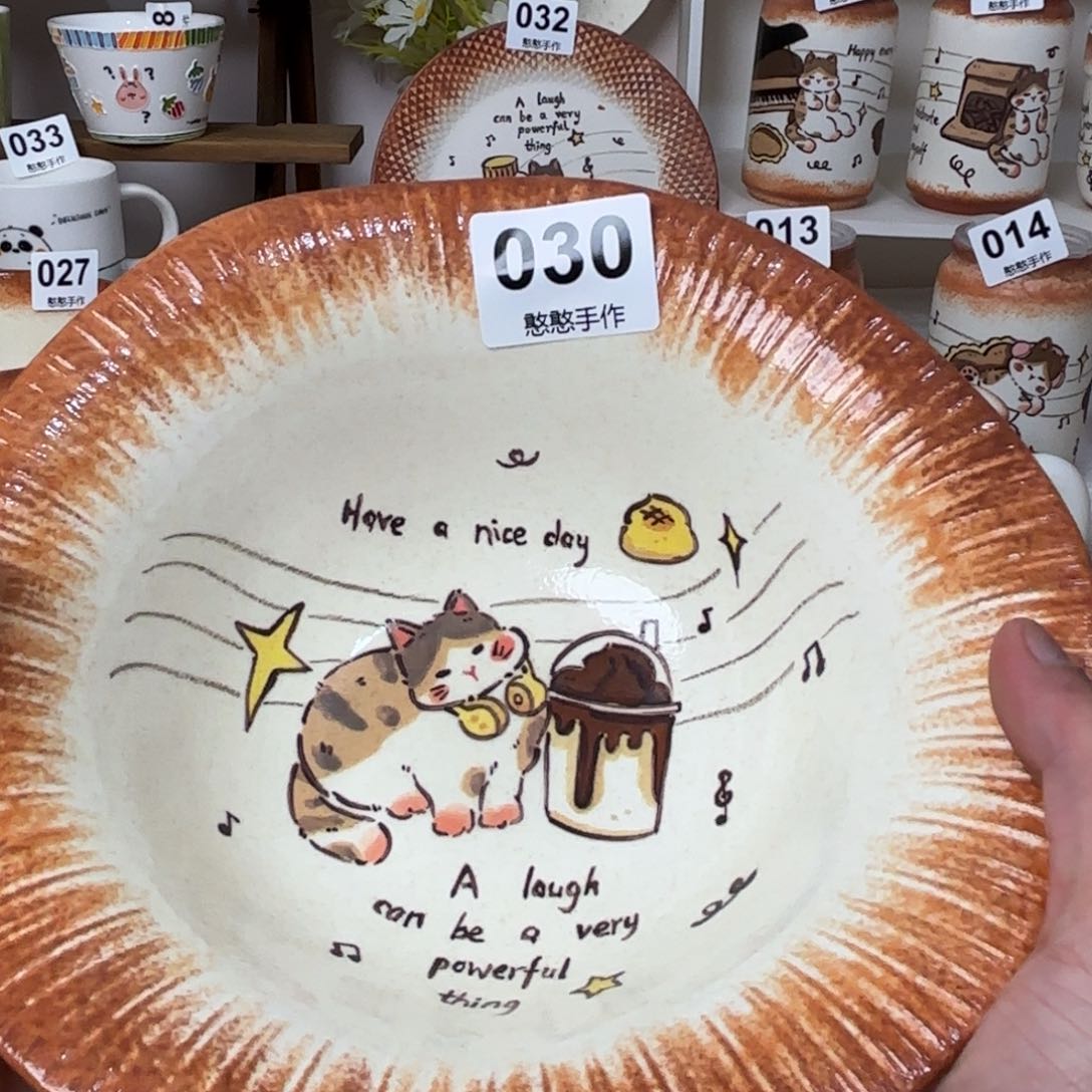 瓷片可爱的鸭鸭鸭鸭鸭