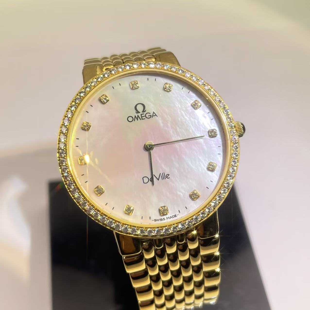 95新 Omega/欧米茄 碟飞系列/石英/女士/32.5mm/4431