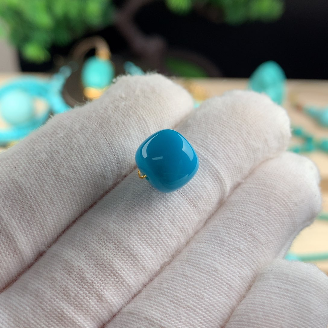 绿松石配珠卡10.5未镶嵌