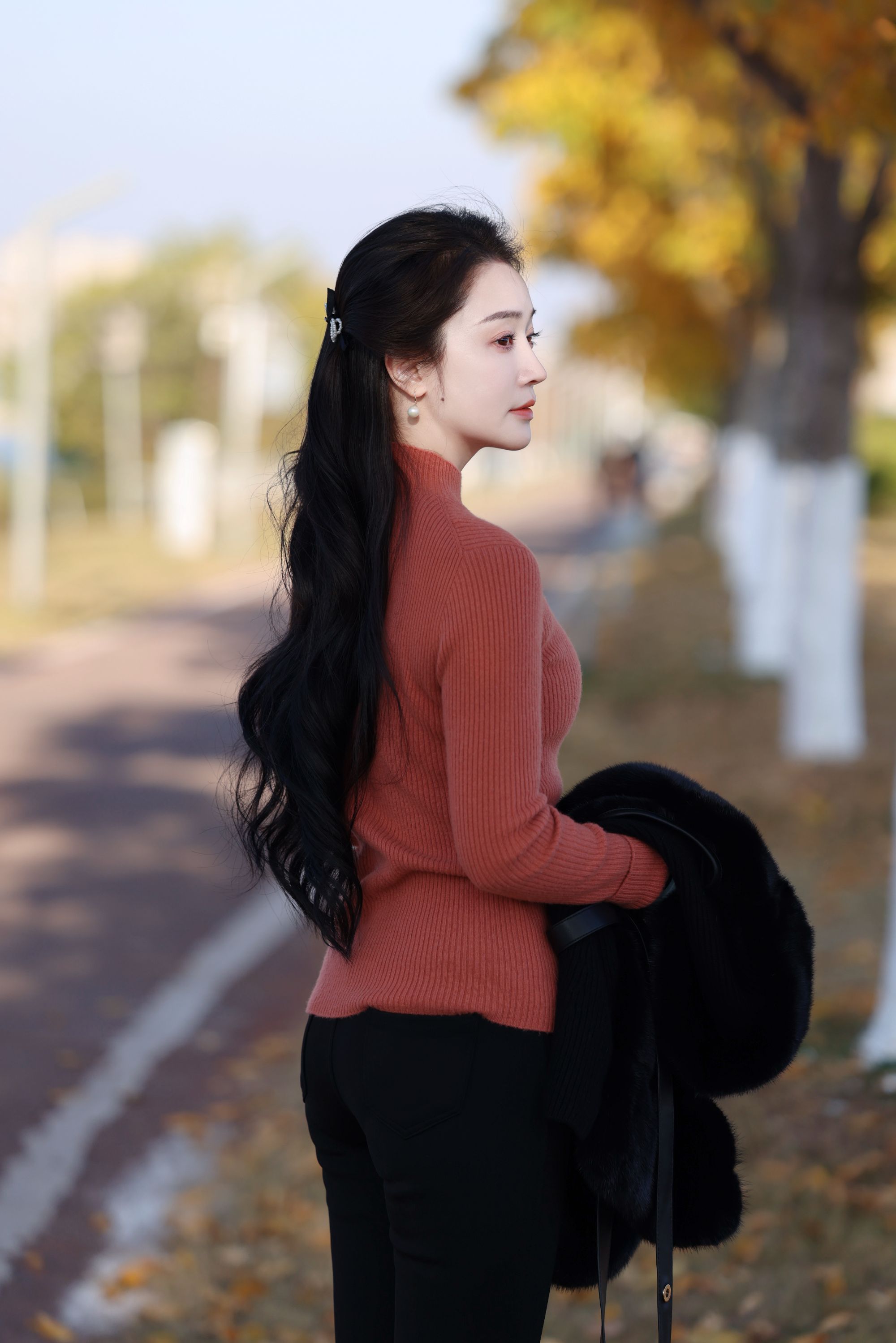 【暖宁】秋冬气质百搭显瘦山羊绒上衣